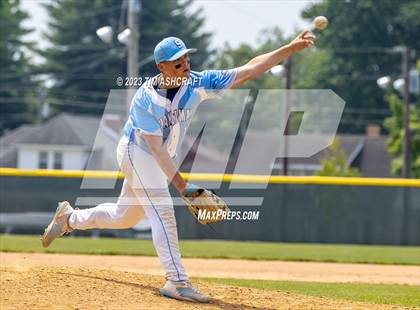Thumbnail 3 in Shakamak vs Rising Sun (IHSAA 1A Semi State Semi Final) photogallery.