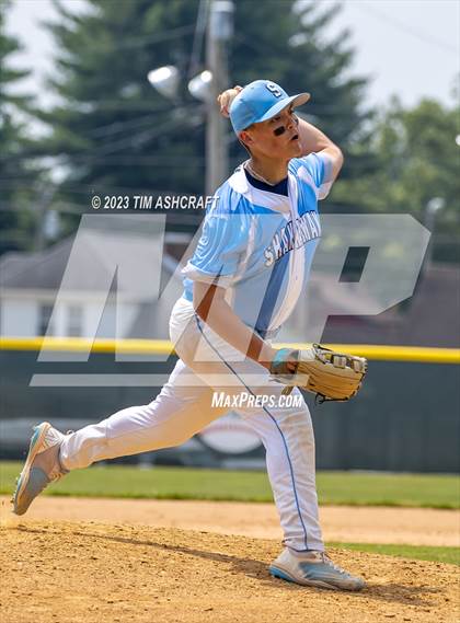 Thumbnail 2 in Shakamak vs Rising Sun (IHSAA 1A Semi State Semi Final) photogallery.