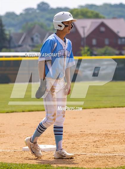 Thumbnail 1 in Shakamak vs Rising Sun (IHSAA 1A Semi State Semi Final) photogallery.