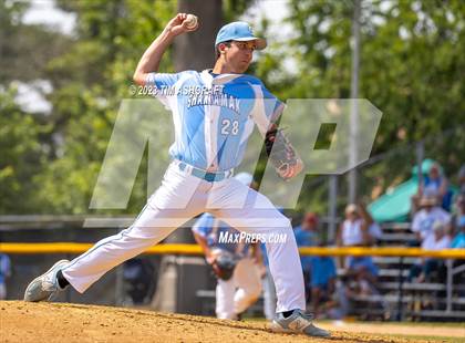 Thumbnail 2 in Shakamak vs Rising Sun (IHSAA 1A Semi State Semi Final) photogallery.