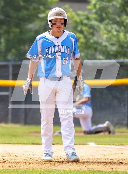 Thumbnail 2 in Shakamak vs Rising Sun (IHSAA 1A Semi State Semi Final) photogallery.