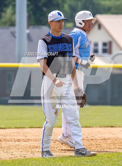 Thumbnail 2 in Shakamak vs Rising Sun (IHSAA 1A Semi State Semi Final) photogallery.