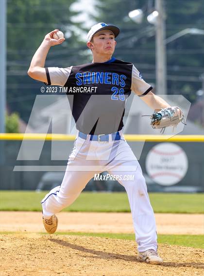 Thumbnail 2 in Shakamak vs Rising Sun (IHSAA 1A Semi State Semi Final) photogallery.