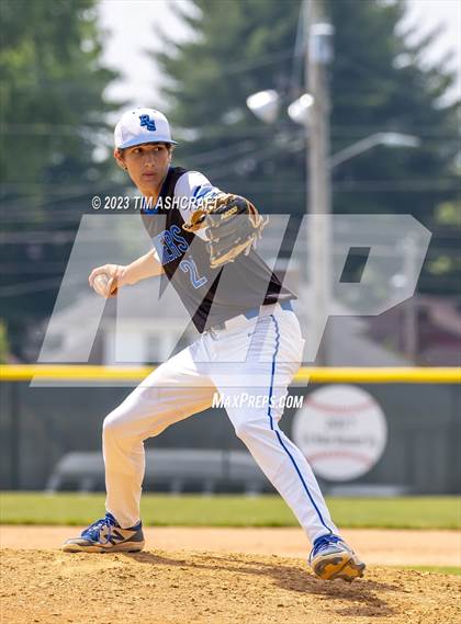 Thumbnail 1 in Shakamak vs Rising Sun (IHSAA 1A Semi State Semi Final) photogallery.
