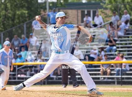 Thumbnail 1 in Shakamak vs Rising Sun (IHSAA 1A Semi State Semi Final) photogallery.