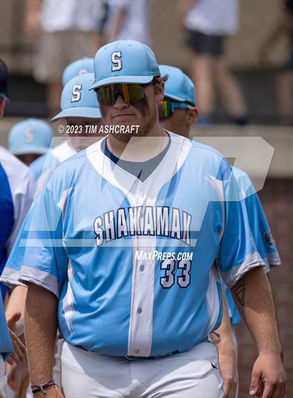 Thumbnail 1 in Shakamak vs Rising Sun (IHSAA 1A Semi State Semi Final) photogallery.