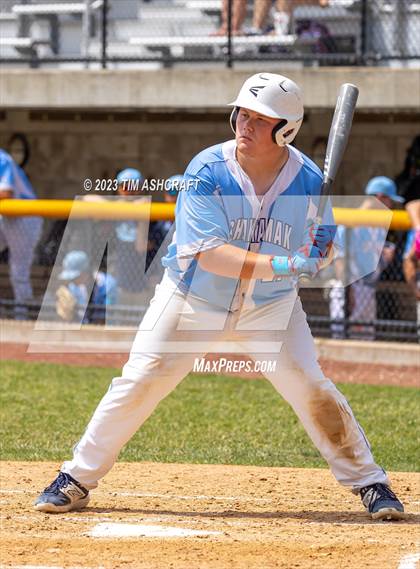 Thumbnail 1 in Shakamak vs Rising Sun (IHSAA 1A Semi State Semi Final) photogallery.