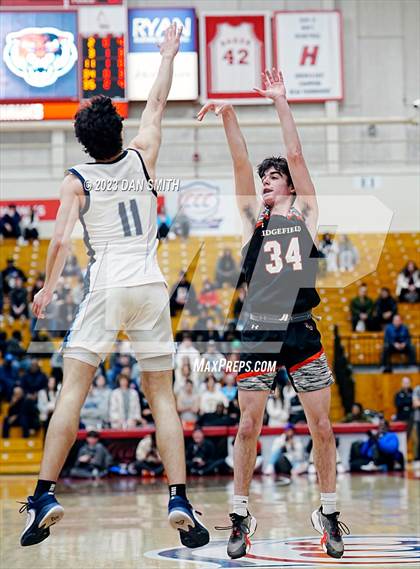 Thumbnail 2 in Ridgefield vs. East Catholic (CIAC Division I Semifinal) photogallery.