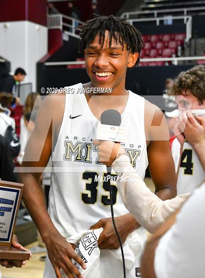 Thumbnail 3 in Archbishop Mitty vs. Bellarmine College Prep (CIF CCS Open Division Finals) photogallery.