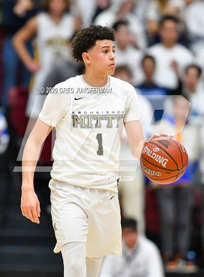 Thumbnail 3 in Archbishop Mitty vs. Bellarmine College Prep (CIF CCS Open Division Finals) photogallery.