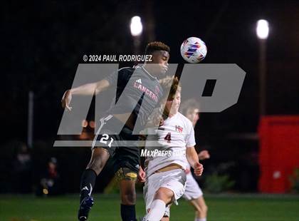 Thumbnail 2 in Harvard-Westlake vs Orange Lutheran (CIF-SS Division 1 Semifinal) photogallery.