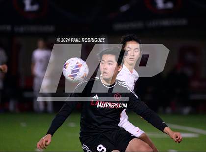 Thumbnail 2 in Harvard-Westlake vs Orange Lutheran (CIF-SS Division 1 Semifinal) photogallery.