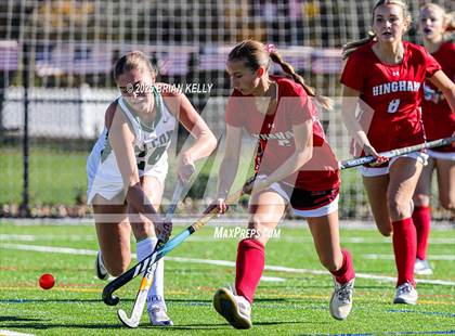 Thumbnail 3 in Minnechaug Regional @ Hingham (MIAA Division 1 Round of 32) photogallery.