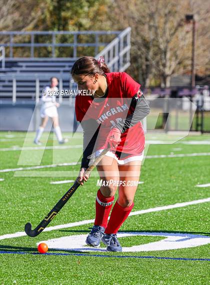 Thumbnail 3 in Minnechaug Regional @ Hingham (MIAA Division 1 Round of 32) photogallery.