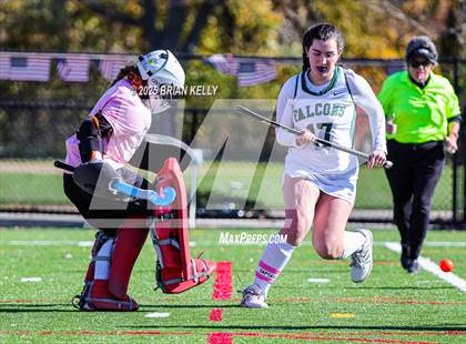 Thumbnail 2 in Minnechaug Regional @ Hingham (MIAA Division 1 Round of 32) photogallery.