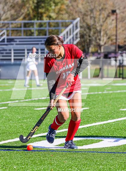 Thumbnail 2 in Minnechaug Regional @ Hingham (MIAA Division 1 Round of 32) photogallery.