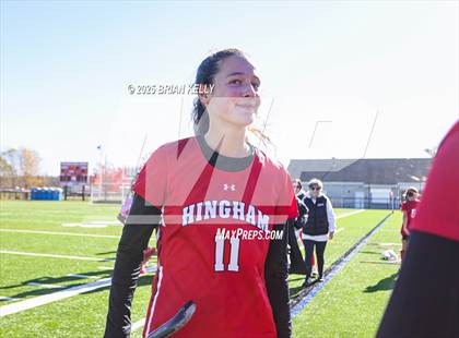 Thumbnail 3 in Minnechaug Regional @ Hingham (MIAA Division 1 Round of 32) photogallery.