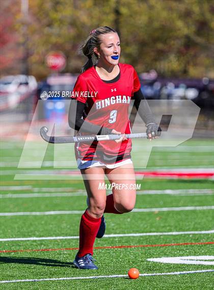 Thumbnail 2 in Minnechaug Regional @ Hingham (MIAA Division 1 Round of 32) photogallery.