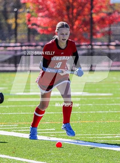 Thumbnail 1 in Minnechaug Regional @ Hingham (MIAA Division 1 Round of 32) photogallery.