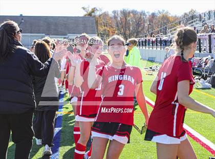 Thumbnail 2 in Minnechaug Regional @ Hingham (MIAA Division 1 Round of 32) photogallery.