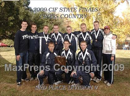 Thumbnail 1 in CIF State Cross Country Championships (Team Award Photos) photogallery.