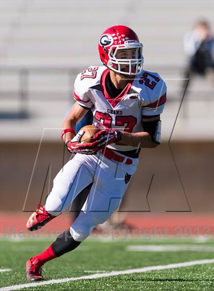 Thumbnail 3 in Grand County vs. North Summit (UHSAA 2A Semifinal) photogallery.