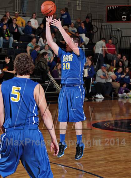 Thumbnail 3 in Hancock County vs Cosby (TSSAA D2-A District Final) photogallery.