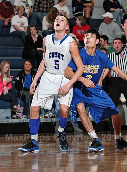 Thumbnail 2 in Hancock County vs Cosby (TSSAA D2-A District Final) photogallery.