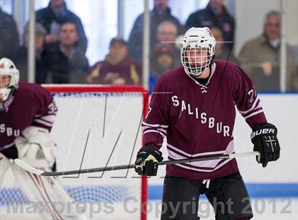 Thumbnail 3 in Salisbury School vs Kimball Union Academy (Flood Marr Tournament) photogallery.