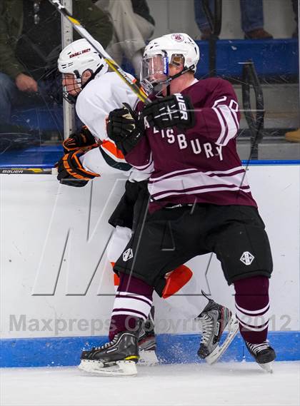 Thumbnail 2 in Salisbury School vs Kimball Union Academy (Flood Marr Tournament) photogallery.