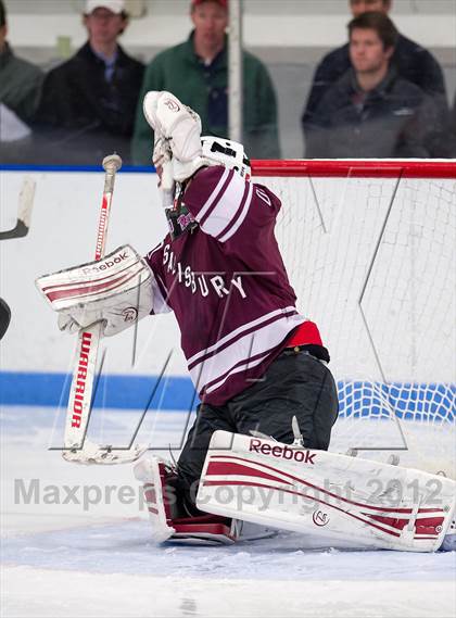 Thumbnail 1 in Salisbury School vs Kimball Union Academy (Flood Marr Tournament) photogallery.