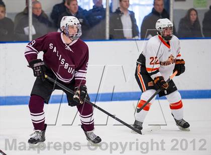 Thumbnail 1 in Salisbury School vs Kimball Union Academy (Flood Marr Tournament) photogallery.