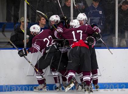 Thumbnail 2 in Salisbury School vs Kimball Union Academy (Flood Marr Tournament) photogallery.