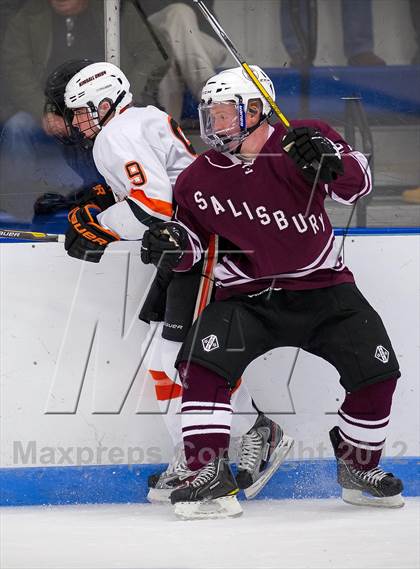 Thumbnail 3 in Salisbury School vs Kimball Union Academy (Flood Marr Tournament) photogallery.