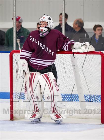 Thumbnail 3 in Salisbury School vs Kimball Union Academy (Flood Marr Tournament) photogallery.