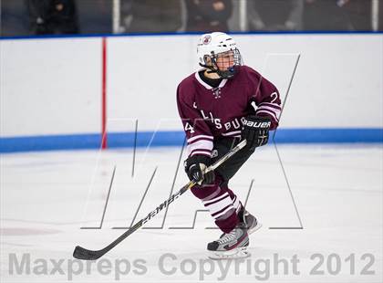 Thumbnail 2 in Salisbury School vs Kimball Union Academy (Flood Marr Tournament) photogallery.
