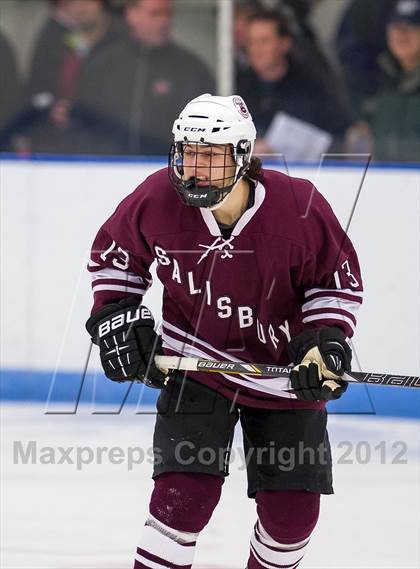 Thumbnail 2 in Salisbury School vs Kimball Union Academy (Flood Marr Tournament) photogallery.