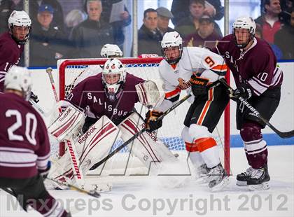 Thumbnail 3 in Salisbury School vs Kimball Union Academy (Flood Marr Tournament) photogallery.