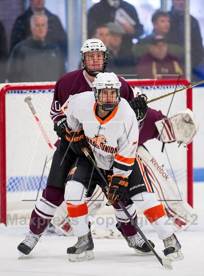Thumbnail 2 in Salisbury School vs Kimball Union Academy (Flood Marr Tournament) photogallery.