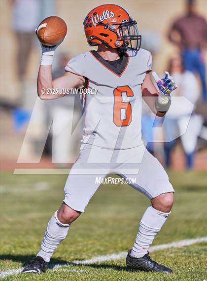 Thumbnail 2 in Carlin vs Wells (NIAA 1A State Quarterfinal) photogallery.