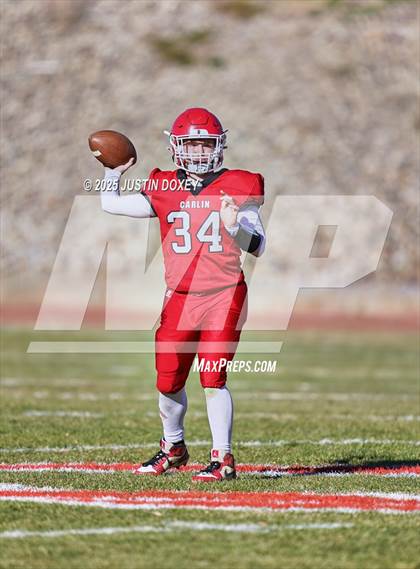 Thumbnail 3 in Carlin vs Wells (NIAA 1A State Quarterfinal) photogallery.