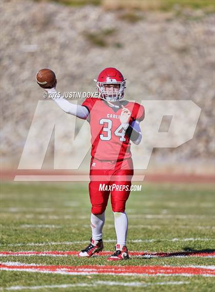 Thumbnail 2 in Carlin vs Wells (NIAA 1A State Quarterfinal) photogallery.