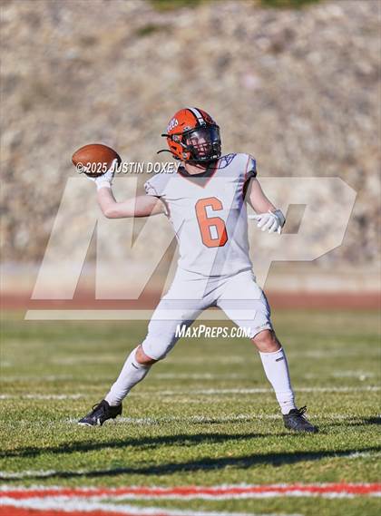 Thumbnail 3 in Carlin vs Wells (NIAA 1A State Quarterfinal) photogallery.