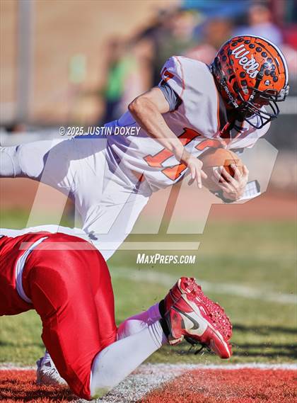 Thumbnail 1 in Carlin vs Wells (NIAA 1A State Quarterfinal) photogallery.