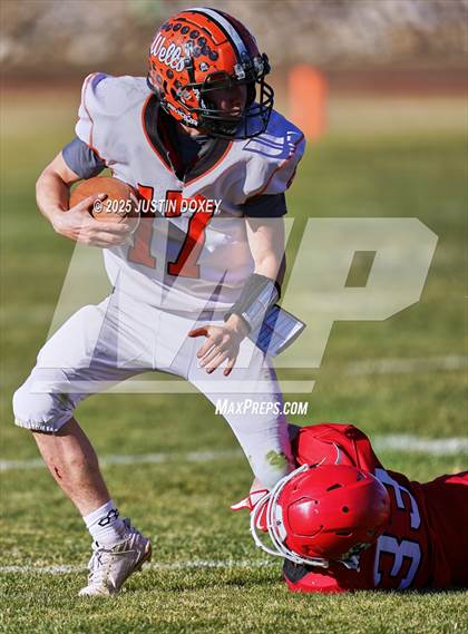 Thumbnail 1 in Carlin vs Wells (NIAA 1A State Quarterfinal) photogallery.