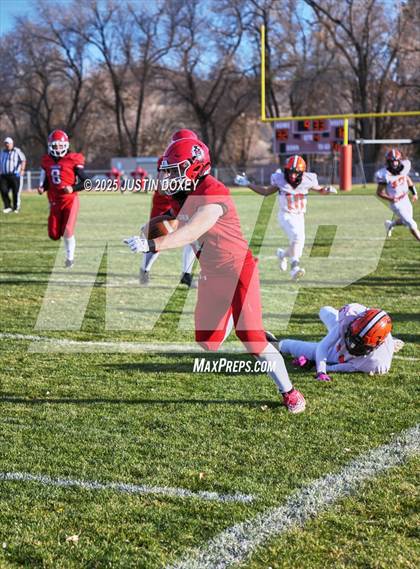 Thumbnail 2 in Carlin vs Wells (NIAA 1A State Quarterfinal) photogallery.