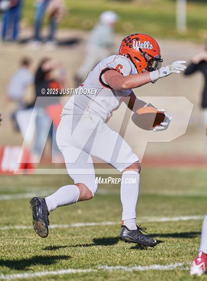 Thumbnail 3 in Carlin vs Wells (NIAA 1A State Quarterfinal) photogallery.