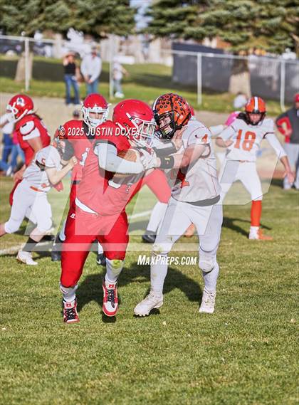 Thumbnail 3 in Carlin vs Wells (NIAA 1A State Quarterfinal) photogallery.