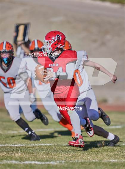 Thumbnail 3 in Carlin vs Wells (NIAA 1A State Quarterfinal) photogallery.