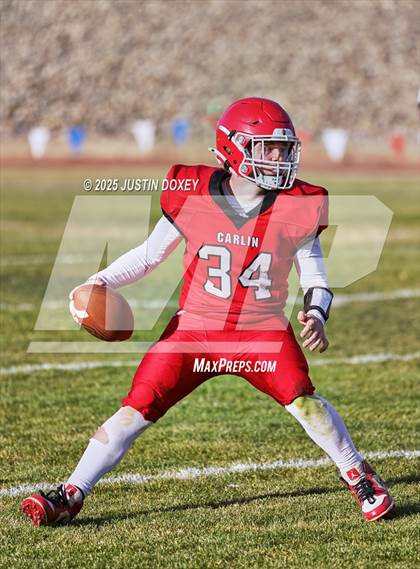 Thumbnail 2 in Carlin vs Wells (NIAA 1A State Quarterfinal) photogallery.